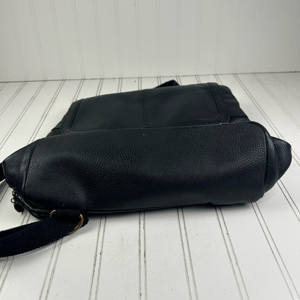 The Sak Leather Backpack Womenโs Vintage Y2K Slouchy Boho Shoulder Bag - Picture 9 of 13